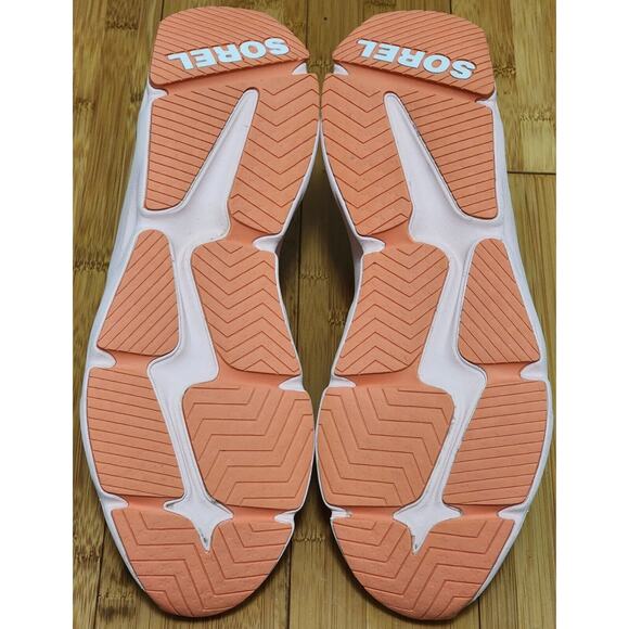 Sorel KINETIC RNEGD FLOAT Sneakers Women's Shoes Size 10.5 CHALK / ERASER PINK - Picture 8 of 11